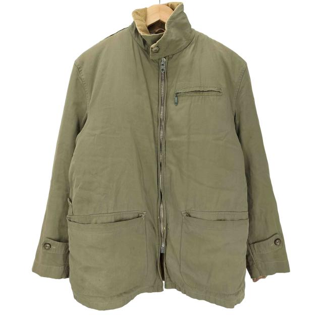 GRENFELL(グレンフェル) 50-60S 山タグ 英国 ユーロ 襟コーデュロイ ライナー付き ダウン コート LIGHTNING ジップ vintage ヴィンテージ メンズ 表記無 【中古】【ブランド古着バズストア】 17,900円