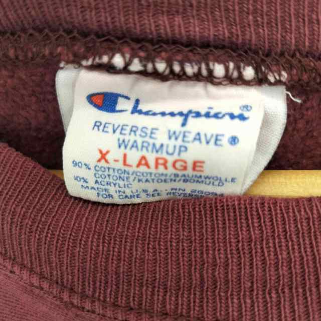 Champion(チャンピオン) 80S REVERSE WEAVE トリコタグ USA製 目