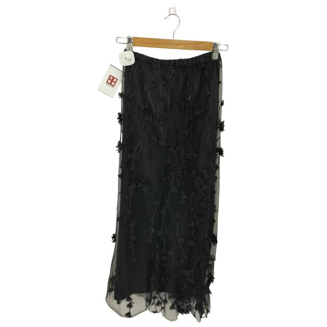 AMERI(アメリ) 3D FLOWER LAYERED SKIRT 3D フラワー レイヤード スカート レディース JPN：S 【中古】【ブランド古着バズストア】