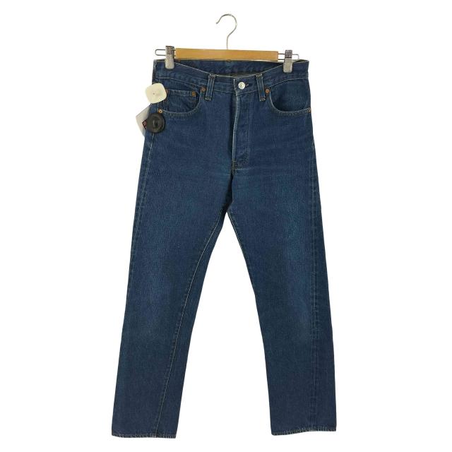 Levis(リーバイス) 80S 524刻印 エルパソ工場 501 赤耳 ボタンフライ デニムパンツ メンズ W29 L34【中古】【ブランド古着バズストア】