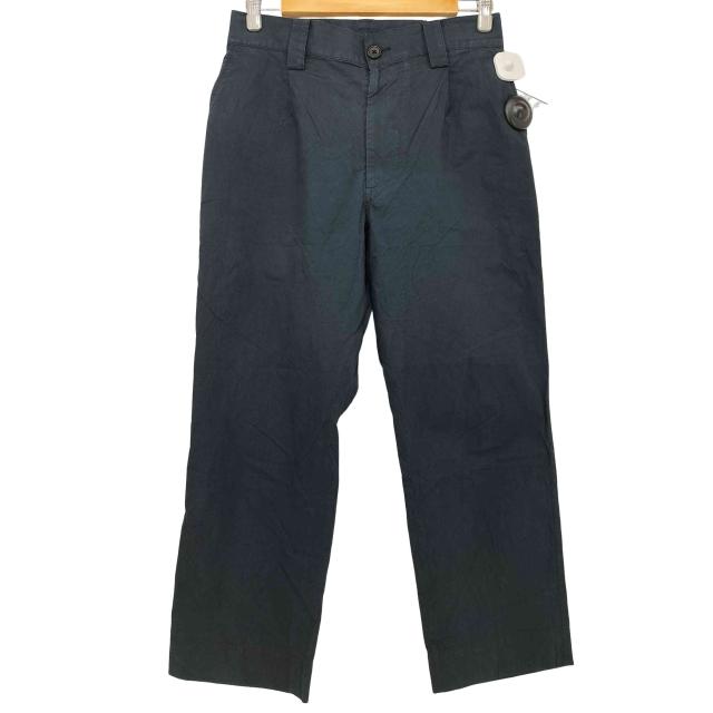 MARGARET HOWELL(マーガレットハウエル) MATT COTTON SILK POPLIN シルクコットン トラウザー スラックス メンズ JPN：M 【中古】【ブランド古着バズストア】