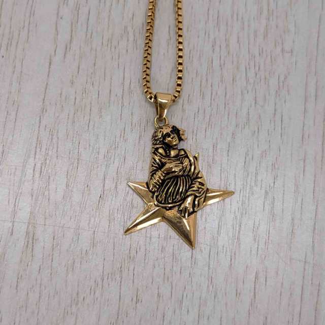 HUF(ハフ) 23AW SMASHING PUMPKINS STAR GIRL PENDANT ネックレス