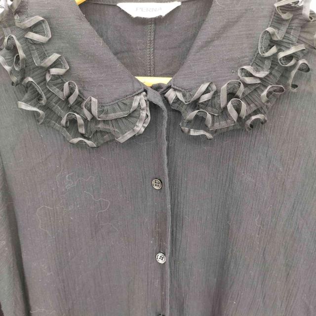 USED古着(ユーズドフルギ) {{PERNA}} ボリュームフリルナイティドレス