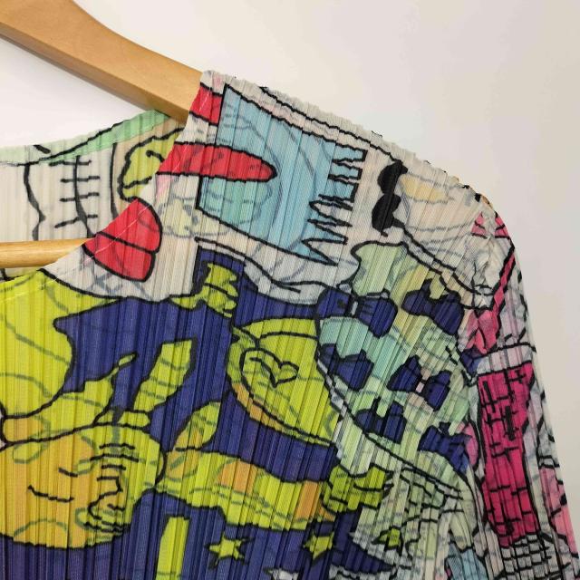 USED古着(ユーズドフルギ) 総柄 プリーツ マキシワンピース レディース 表記無 【中古】【ブランド古着バズストア】 USED古着(ユーズドフルギ) 総柄 プリーツ マキシワンピース レディース