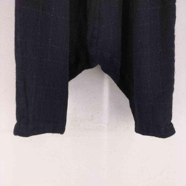 BLACK COMME des GARCONS ラメステッチウールサルエルパンツ BLACK COMME des GARCONS(ブラックコムデギャルソン) ラメステッチ