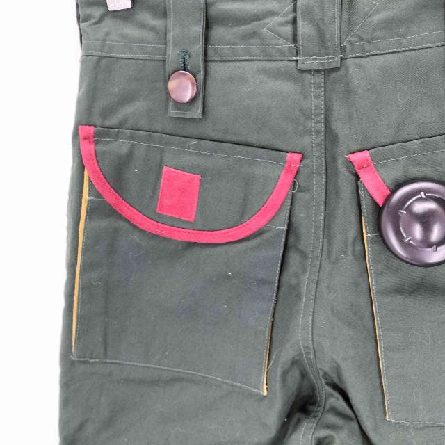 C.P.COMPANY(シーピーカンパニー) マッシモオスティ期 デザインポケット コットンストレートパンツ レディース  42【中古】【ブランド古着バズストア】