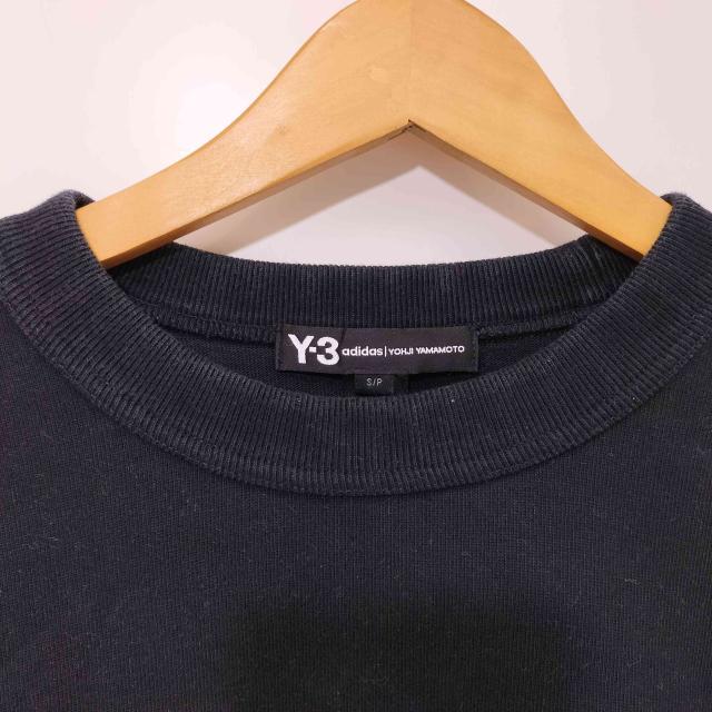 Y-3(ワイスリー) 20SS DISTRESSED SIGNATURE CREW SWEATSHIRT メンズ