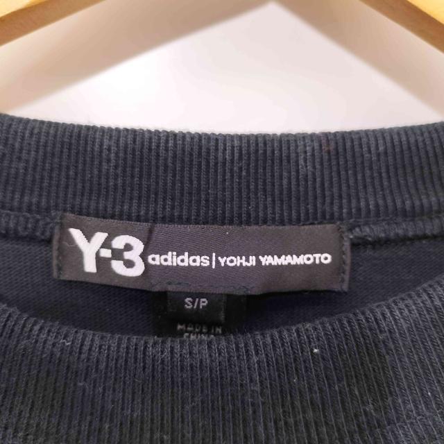 Y-3(ワイスリー) 20SS DISTRESSED SIGNATURE CREW SWEATSHIRT メンズ JPN：S 【中古】【ブランド古着バズストア】 Y-3(ワイスリー) 20SS DISTRESSED SIGNATURE CREW SWEATSHIRT メンズ