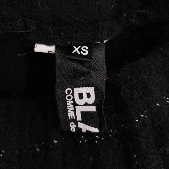 BLACK COMME des GARCONS ラメステッチウールサルエルパンツ BLACK COMME des GARCONS(ブラックコムデギャルソン) ラメステッチ