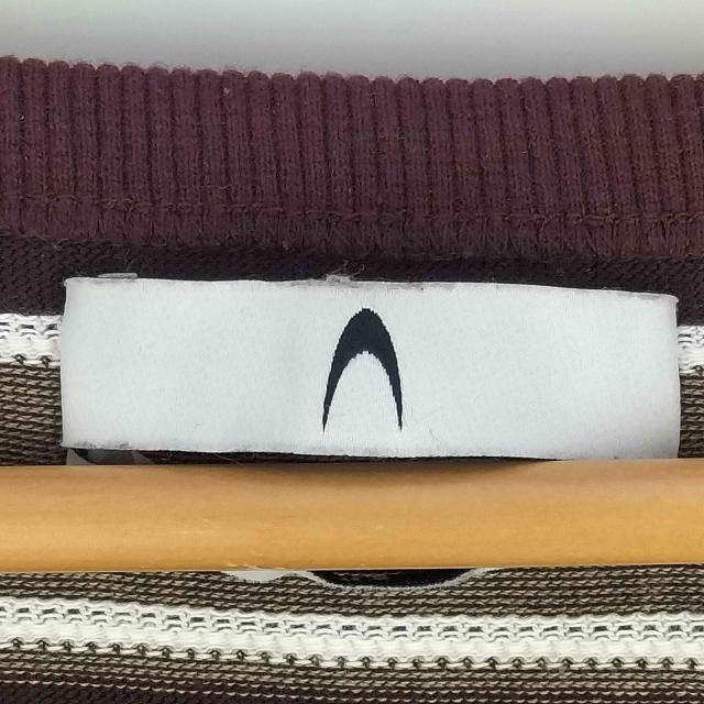 USED古着(ユーズドフルギ) {{Anomalies Department}} SLANTED SHOULDER STRIPED LONG SLEEVE T-SHIRT レディース import：XS 【中古】【ブランド古着バズストア】_5