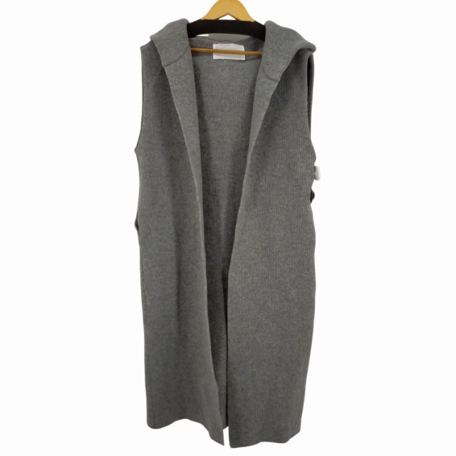 ADAWAS(アダワズ) AIRY INRAY HOODIE LONG GILET レディース FREE