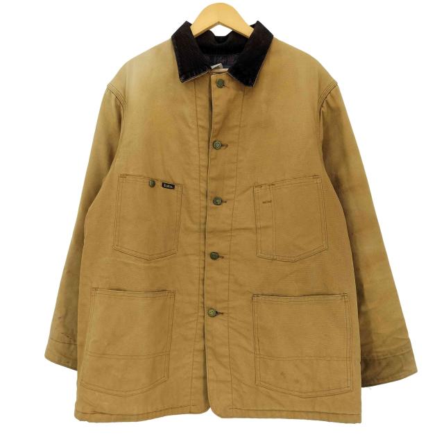 OSHKOSH(オシュコシュ) 80s USA製 裏地ブランケット ダック地 カバーオール メンズ 42R【中古】【ブランド古着バズストア】