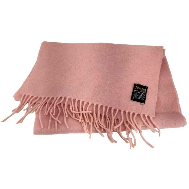 johnstons of elgin(ジョンストンズオブエルガン) カシミヤ マフラー レディース 表記無 【中古】【ブランド古着バズストア】