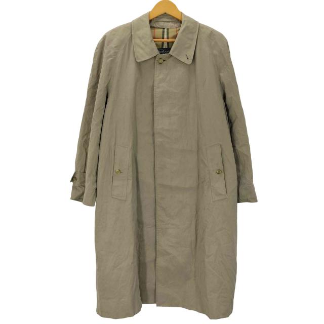 BURBERRYS(バーバリーズ) 90S 裏地ノバチェック バルマカーン ステンカラー コート メンズ  40 SHORT【中古】【ブランド古着バズストア】