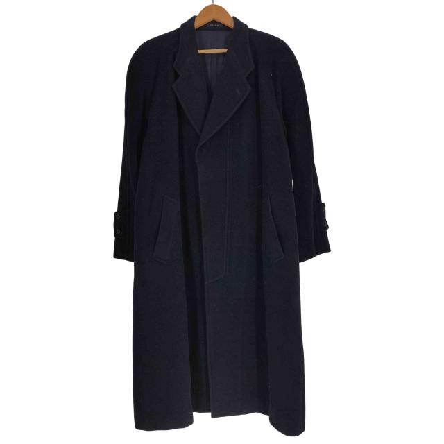 ficce(フィッチェ) 比翼ボタン カシミヤ混 インサイドアウト チェスター コート メンズ JPN：M 【中古】【ブランド古着バズストア】