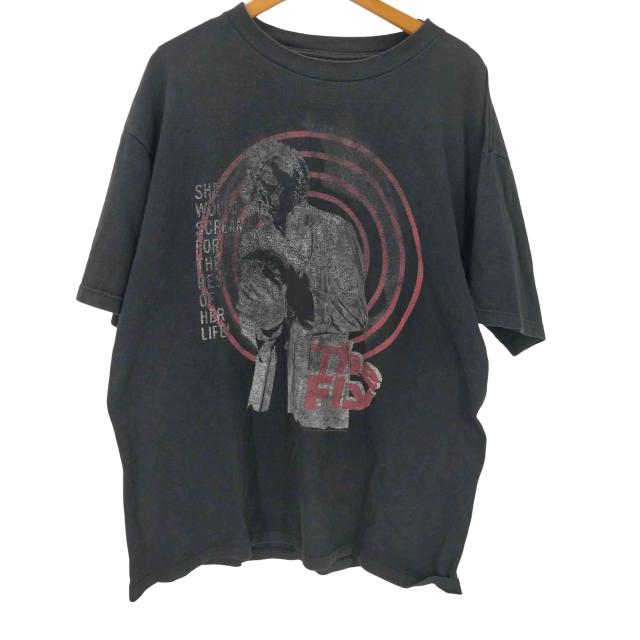USED古着(ユーズドフルギ) All Sport 90S ボディ USA製 ホラー ムービー プリント S/S シャツ メンズ import：XL 【中古】【ブランド古着バズストア】