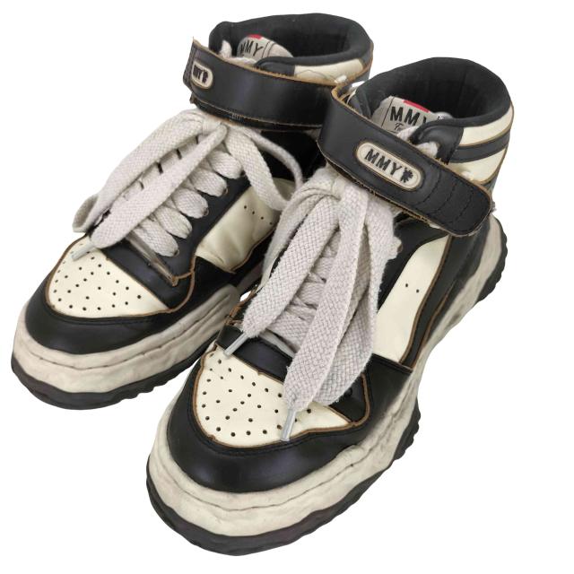 Maison MIHARA YASUHIRO(メゾンミハラヤスヒロ) KEITH OG Sole Leather High-top Sneaker メンズ 41【中古】【ブランド古着バズストア】 21,970円
