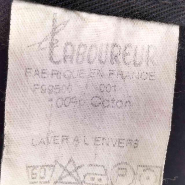 USED古着(ユーズドフルギ) {{Le Laboureur}} DROIT 99 ブラック モールスキン ワークトラウザー メンズ 