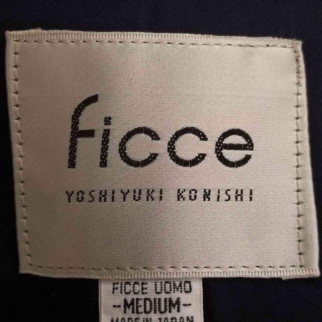 ficce(フィッチェ) 比翼ボタン カシミヤ混 インサイドアウト チェスター コート メンズ JPN：M 【中古】【ブランド古着バズストア】_5