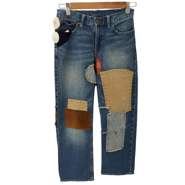 POLO RALPH LAUREN(ポロラルフローレン) パッチワークリメイクデニム  メンズ 表記無 【中古】【ブランド古着バズストア】の通販は 9,353円
