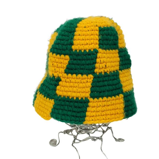 Stussy(ステューシー) Checker Knit Bucket Hat メンズ  57【中古】【ブランド古着バズストア】の通販は