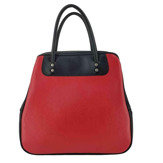 COMME des GARCONS COMME des GARCONS(コムデギャルソンコムデギャルソン) フェイクレザー バイカラー ハンドバッグ レディース 表記無 【中古】【ブランド古着バズストア】