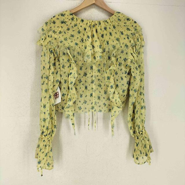 MAISON SPECIAL 【美品】 Ruffle Blouse 花柄 フリル MAISON SPECIAL 【美品】 Ruffle Blouse 花柄 フリル