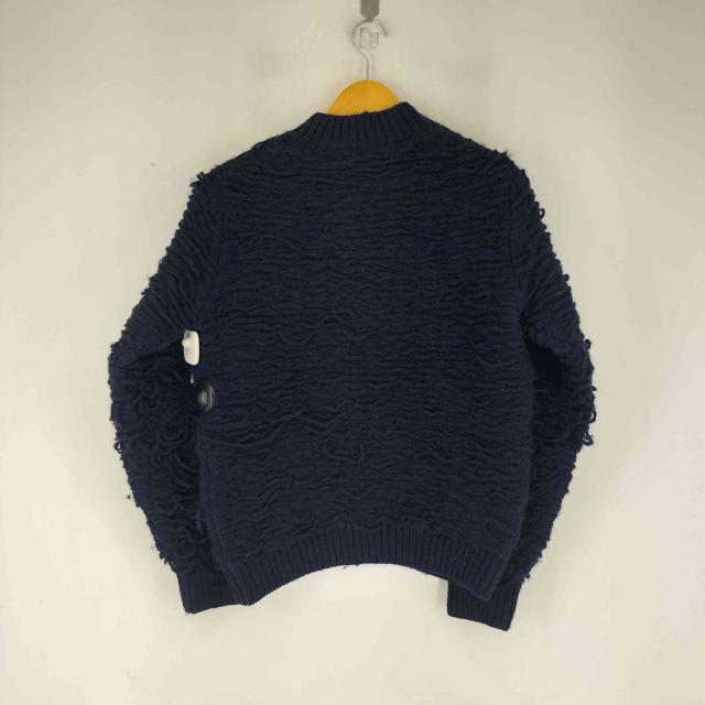 DRIES VAN NOTEN(ドリスヴァンノッテン) MELLO 7705 M.K.SWEATER NAV メンズ import：M 【中古】【ブランド古着バズストア】
