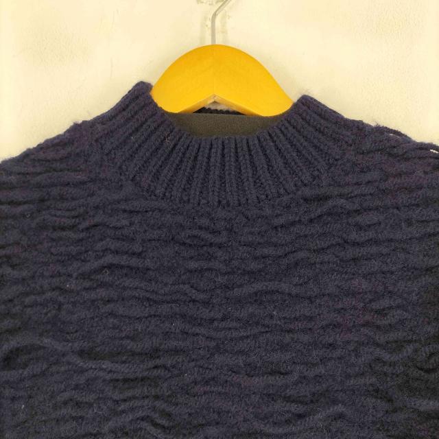 DRIES VAN NOTEN(ドリスヴァンノッテン) MELLO 7705 M.K.SWEATER NAV メンズ import：M 【中古】【ブランド古着バズストア】