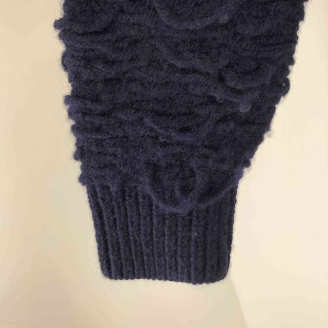 DRIES VAN NOTEN(ドリスヴァンノッテン) MELLO 7705 M.K.SWEATER NAV メンズ import：M 【中古】【ブランド古着バズストア】