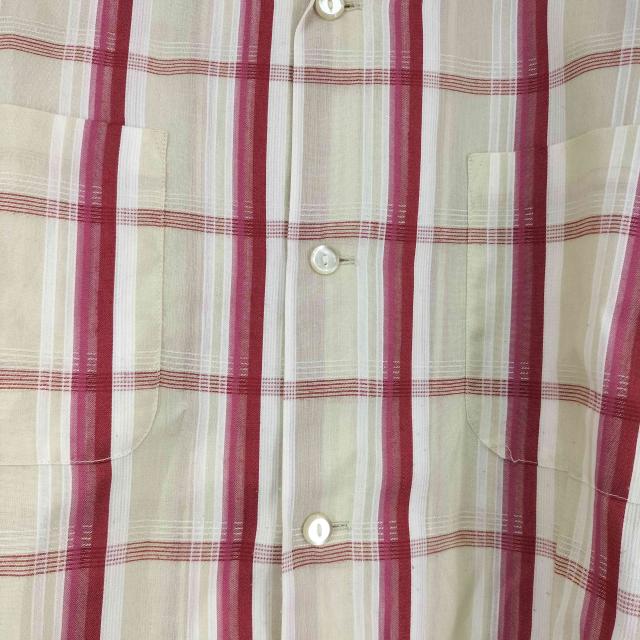USED古着(ユーズドフルギ) JAYSON 70S MADE IN USA ボックス チェックシャツ メンズ 表記無 【中古】【ブランド古着バズストア】_4