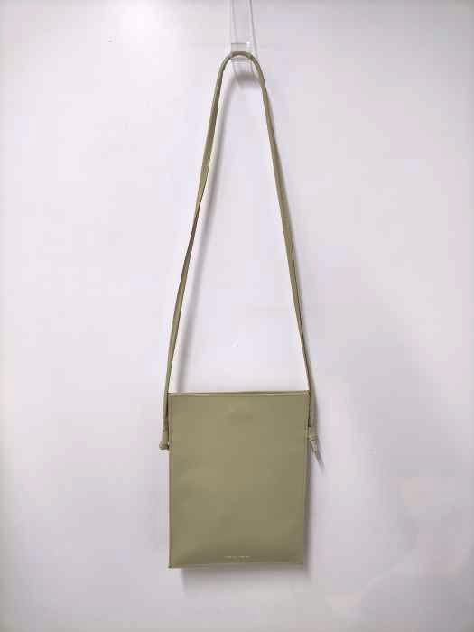 PUBLIC TOKYO 牛革レザー スクエアサコッシュ ミニショルダーバック ...