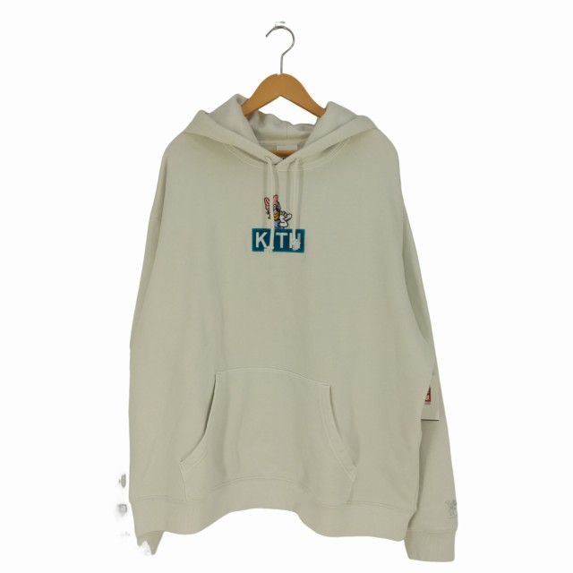 KITH(キス) Classic Logo Hoodie キャラクター刺繍 プルオーバーパーカー メンズ import：XXL  【中古】【ブランド古着バズストア】｜au PAY マーケット