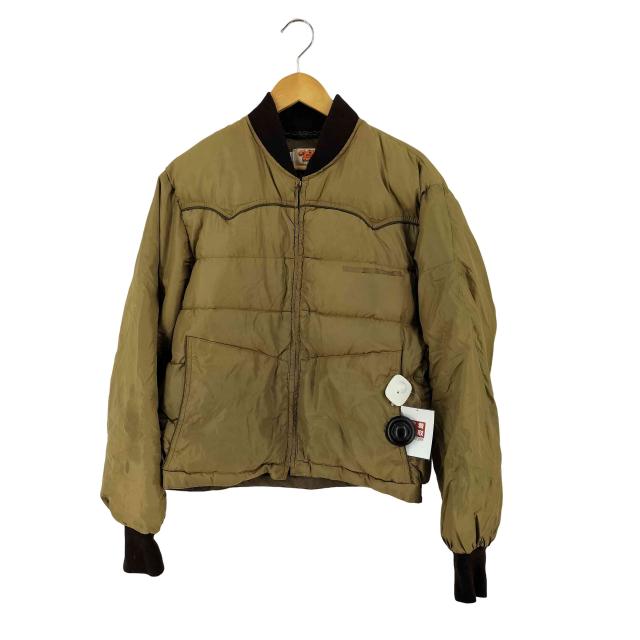 USED古着(ユーズドフルギ) COMFY TALONジップ  ダウン ジャケット メンズ 表記無 【中古】【ブランド古着バズストア】