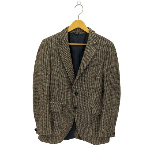 USED古着(ユーズドフルギ) Leishman Harris Tweed 90s ツイード ウール 2B テーラードジャケット メンズ 表記無 【中古】【ブランド古着バズストア】