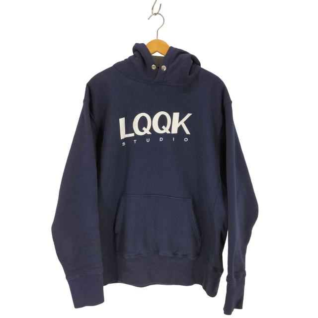 LQQK STUDIO(ルックスタジオ) SIGNATURE SNAP FLEECE HOODIE メンズ JPN：XL 【中古】【ブランド古着バズストア】 6,504円