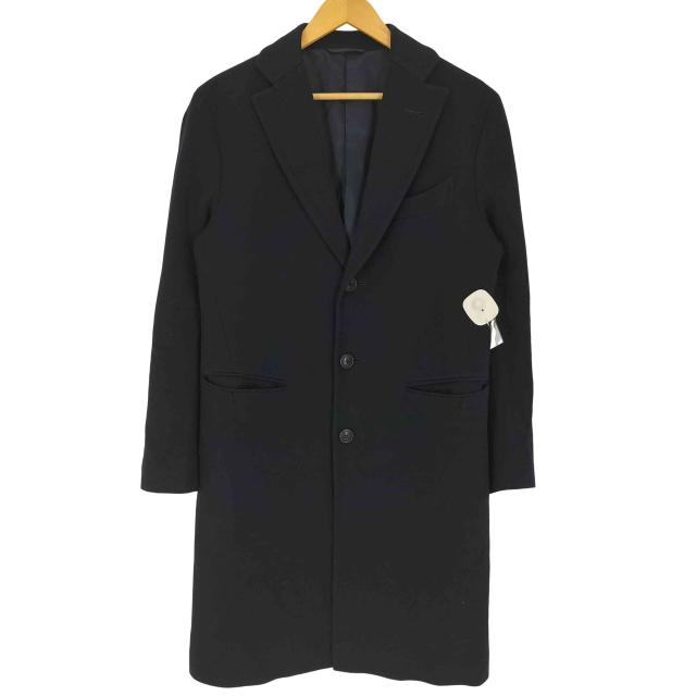 MORLES(モアレス) カシミヤ混ウール 3B ロングチェスターコート メンズ JPN：S 【中古】【ブランド古着バズストア】