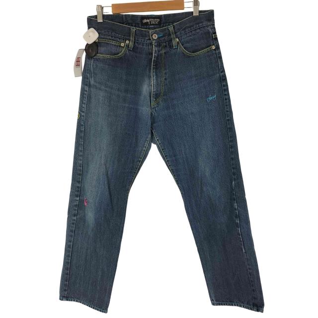 Stussy(ステューシー) 00S logo embroidery denim メンズ 表記無 【中古】【ブランド古着バズストア】