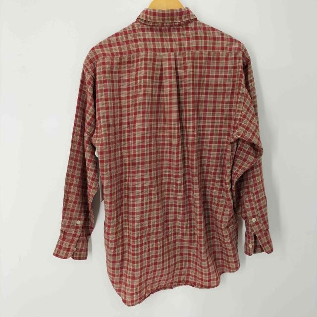 Stussy(ステューシー) 90s MADE IN USA ロゴ刺繍 チェック柄 BD 長袖