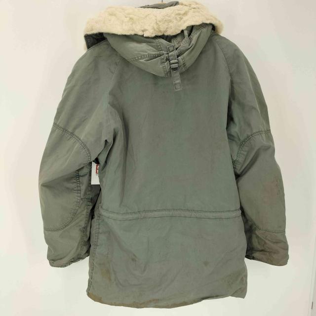 U.S. AIR FORCE(ユーエスエアーフォース) 80S WORKROOM FOR DESIGNERS INC PARKA EXTREME COLD WEATHER TYPE N-3B SCOVILL ジップ 【中古】【ブランド名古着バズストア】