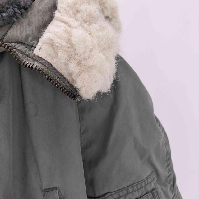 U.S. AIR FORCE(ユーエスエアーフォース) 80S WORKROOM FOR DESIGNERS INC PARKA EXTREME COLD WEATHER TYPE N-3B SCOVILL ジップ 【中古】【ブランド名古着バズストア】