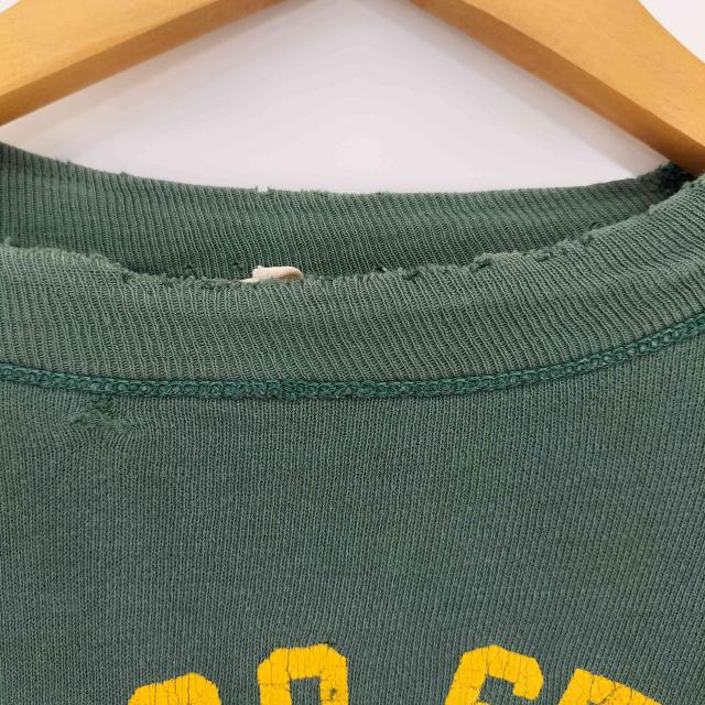 Champion(チャンピオン) 60s 大文字ランタグ ラバープリント OSWEGO STATE ラグラン カレッジスウェット メンズ import：L 【中古】【ブランド古着バズストア】_4