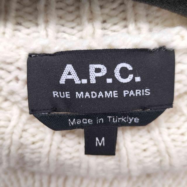 A.P.C.(アーペーセー) トルコ製 ウール100 ラグラン ニット メンズ import：M 【中古】【ブランド古着バズストア】