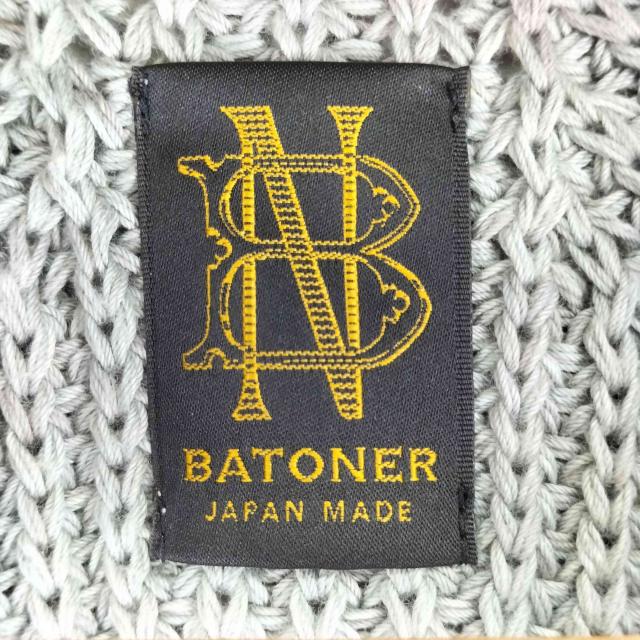 BATONER(バトナー) 24SS コットンニットカーディガン メンズ JPN：2 【中古】【ブランド古着バズストア】