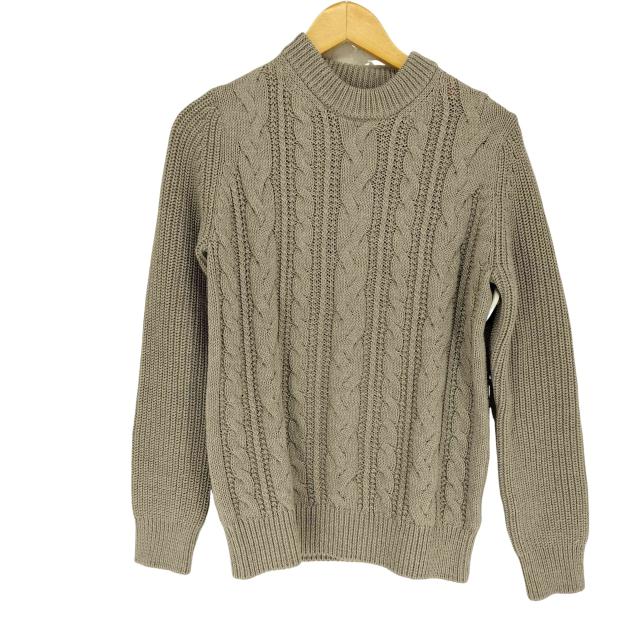 SLOANE(スローン) 5Gケーブル 畦編みクルーネック ニットセーター レディース JPN：2 【中古】【ブランド古着バズストア】