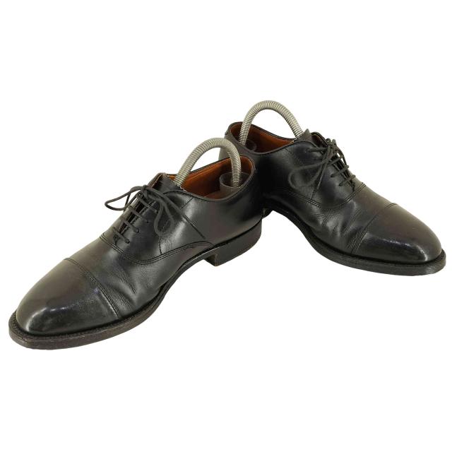 ALDEN(オールデン) 907 HAMPTON CAP-TOE CALF 内羽根ストレートチップ レザーシューズ メンズ  6【中古】【ブランド古着バズストア】