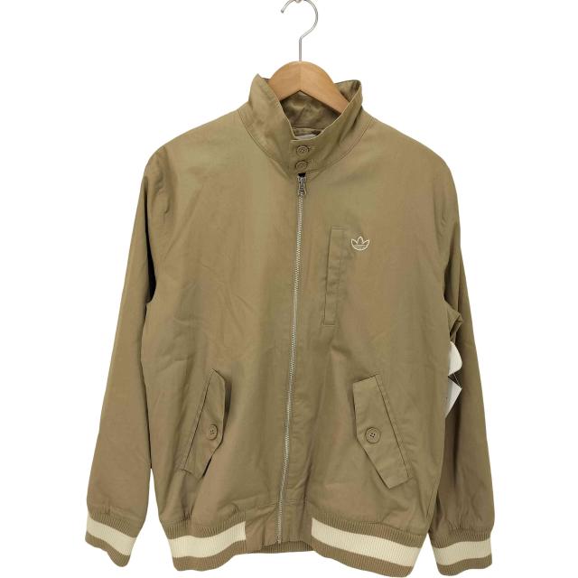 adidas(アディダス) トレフォイル 刺しゅう スウィングトップ ブルゾン メンズ JPN：S 【中古】【ブランド古着バズストア】