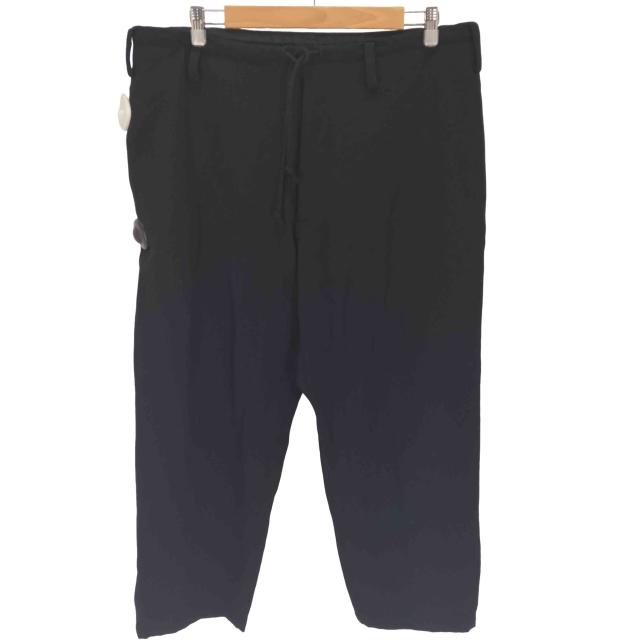 REGULATION Yohji Yamamoto MEN(レギュレーションヨウジヤマモトメン) 25AW GABARDINE STRING PAスラックスパンツ メンズ 1【中古】【ブランド古着バズストア】