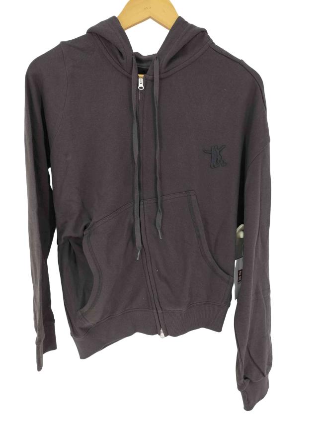 OPEN YY(オープンワイワイ) SLANT ZIP HOODIE レディース import：M 【中古】【ブランド古着バズストア】