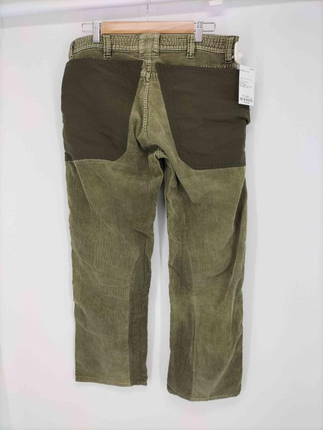 SASSAFRAS コーデュロイワークパンツ ブラウン